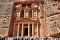 The Treasury (Al Khazneh) - Petra, Jordan Royalty Free Stock Photo
